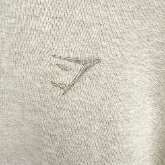 GYM SHARK Dnu Rest Day Sweatshirt Cropped Pullover Oversizedโ Athleisure Top L - Picture 8 of 11